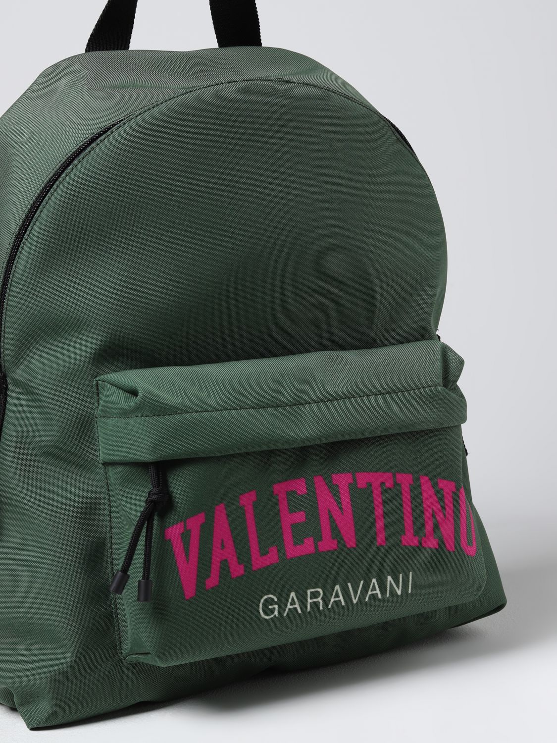 Valentino Garavani Backpack With Logo In Grey