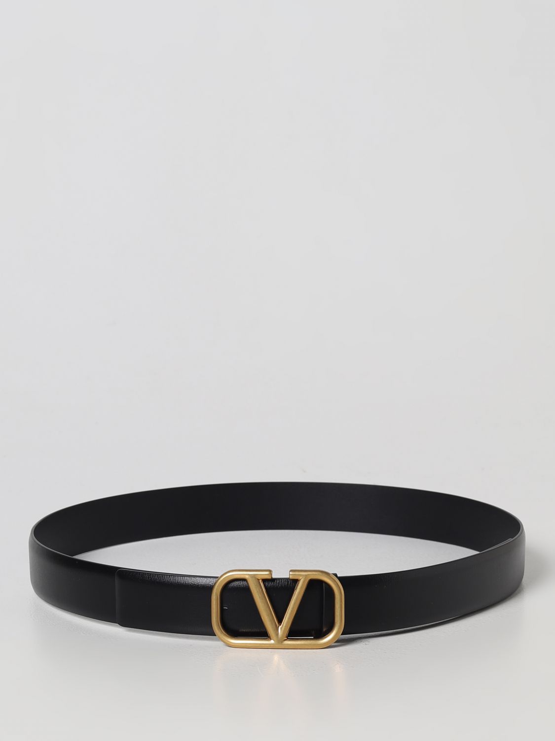 Vlogo signature leather belt by Valentino Garavani