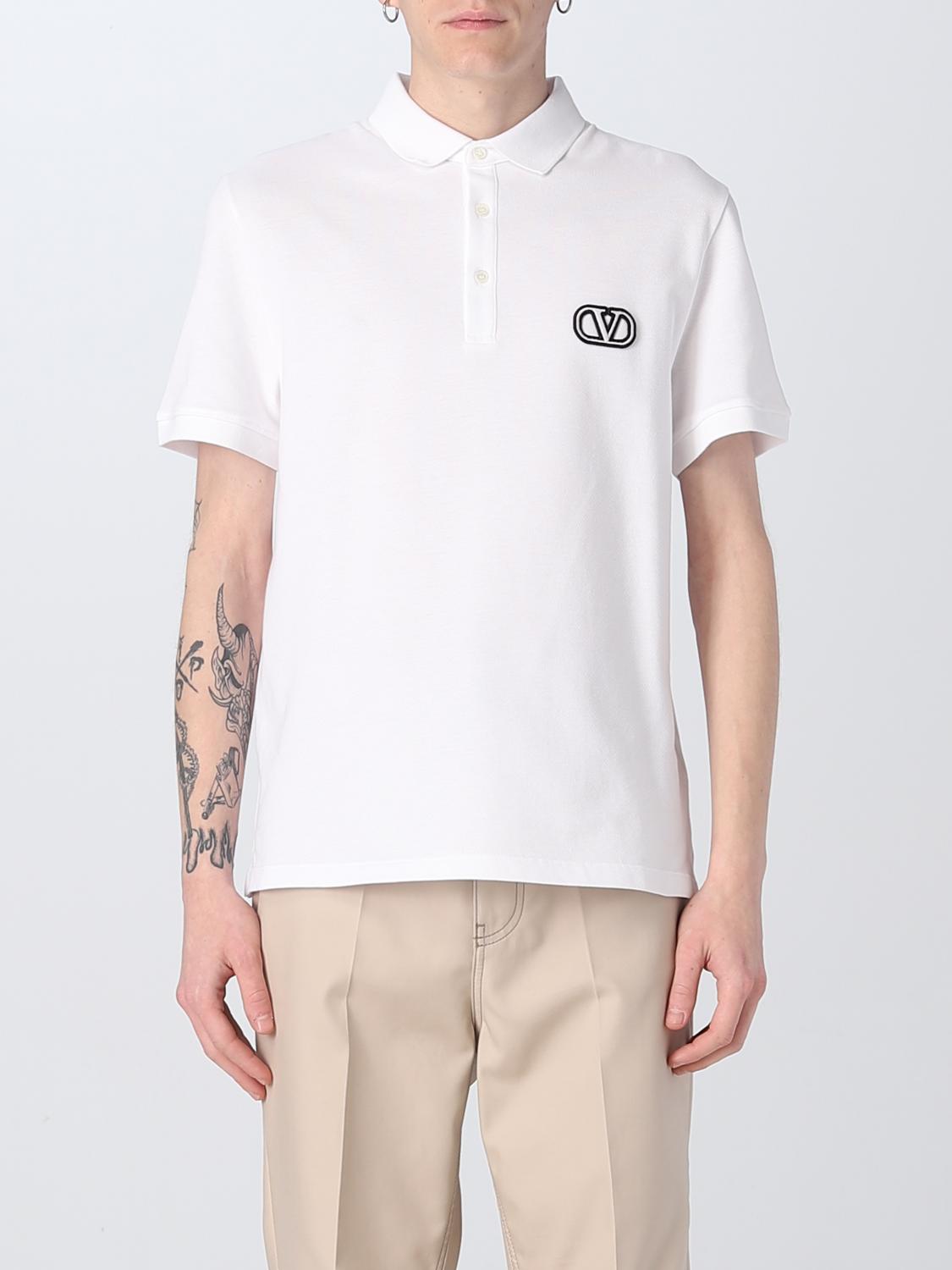 Valentino Polo Shirt  Men Color White