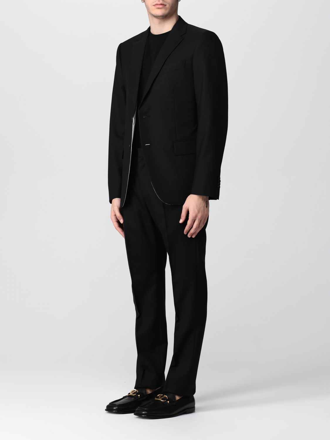 VALENTINO：スーツ メンズ - ブラック | GIGLIO.COMオンラインの