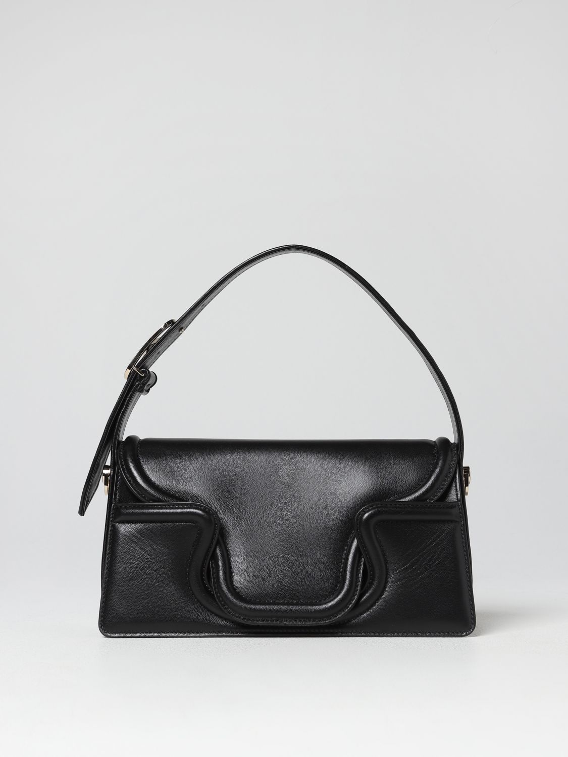 Shop Valentino Le Grand Deuxième Bag In Nappa Leather In Black