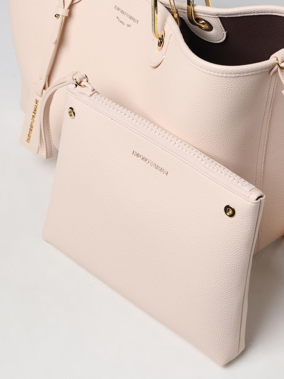 Borse tote Emporio Armani: Borsa Emporio Armani in pelle sintetica a grana nudo 3