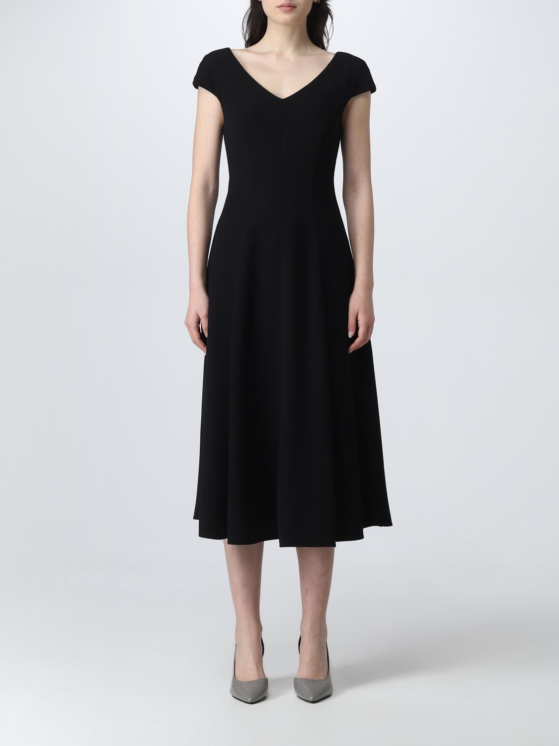 EMPORIO ARMANI DRESS IN VISCOSE,376357002