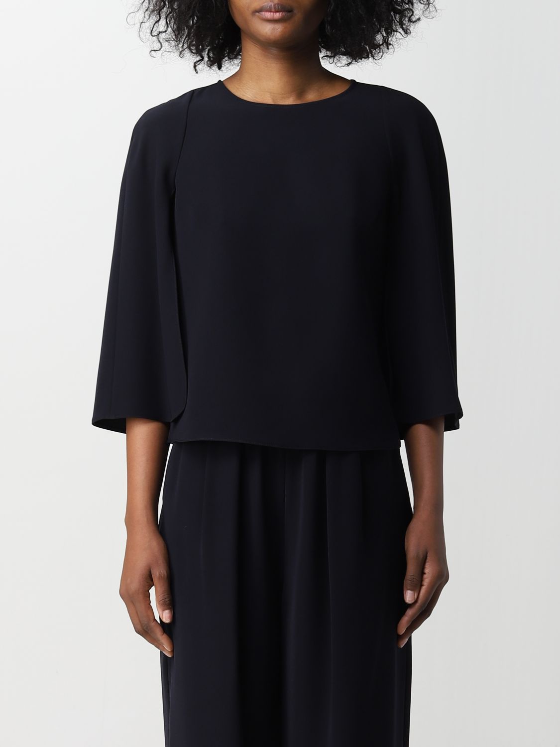 Emporio Armani Top  Woman Color Blue