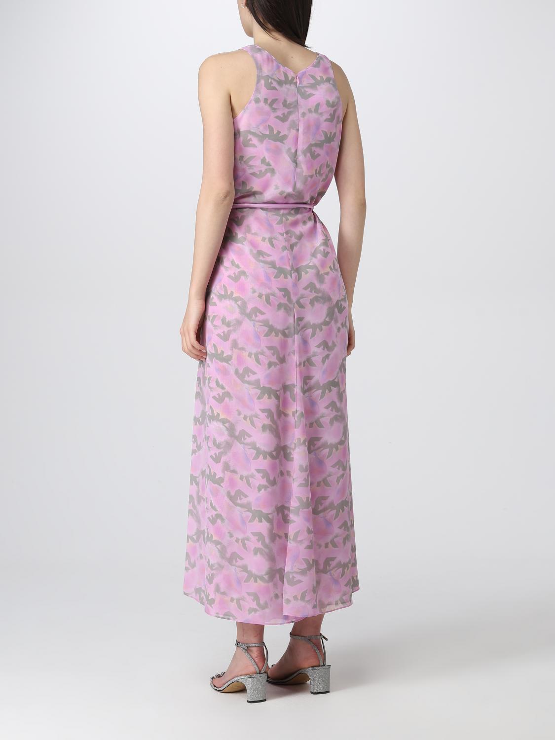 EMPORIO ARMANI: dress for woman - Lilac | Emporio Armani dress D4NA1CD9926  online on 