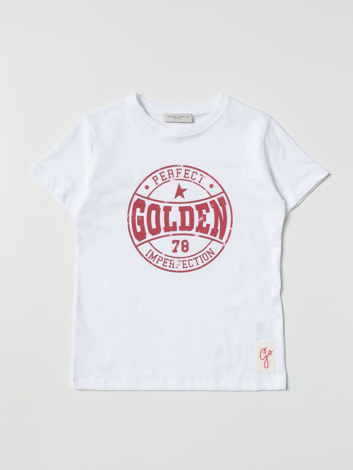 GOLDEN GOOSE PERFECT 78 IMPERFECTION T-SHIRT,376534001