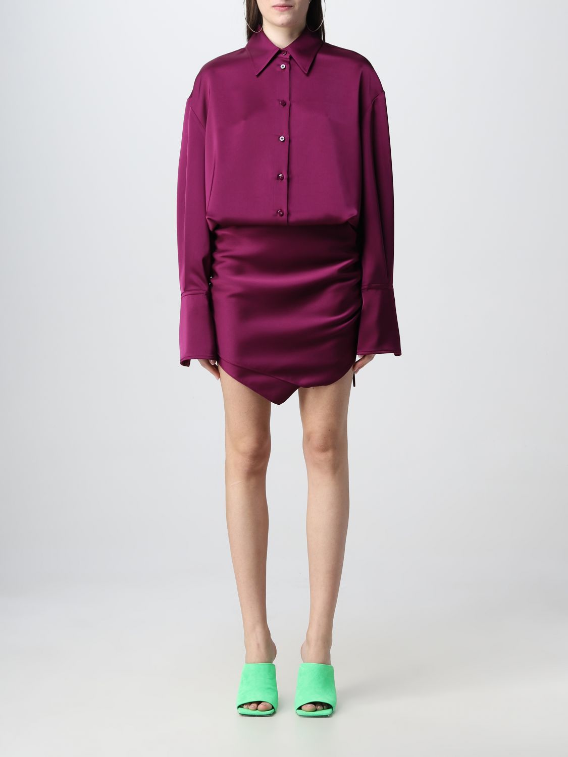 Kleid The Attico: The Attico Damen Kleid violett 1