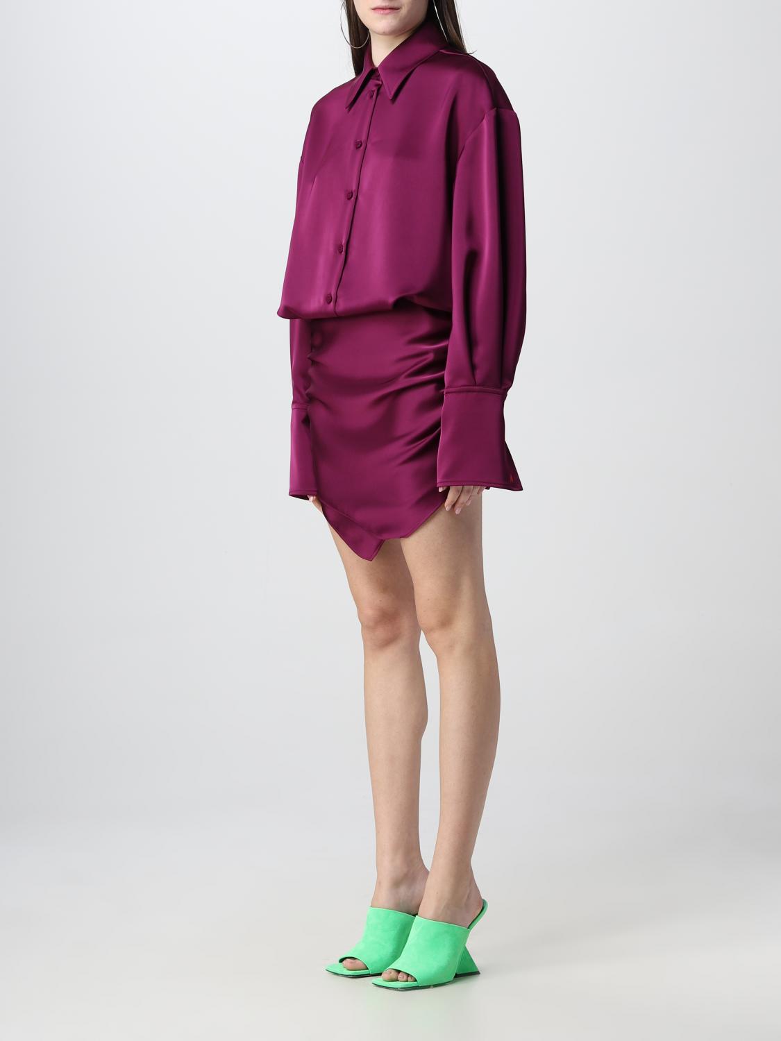 Kleid The Attico: The Attico Damen Kleid violett 3