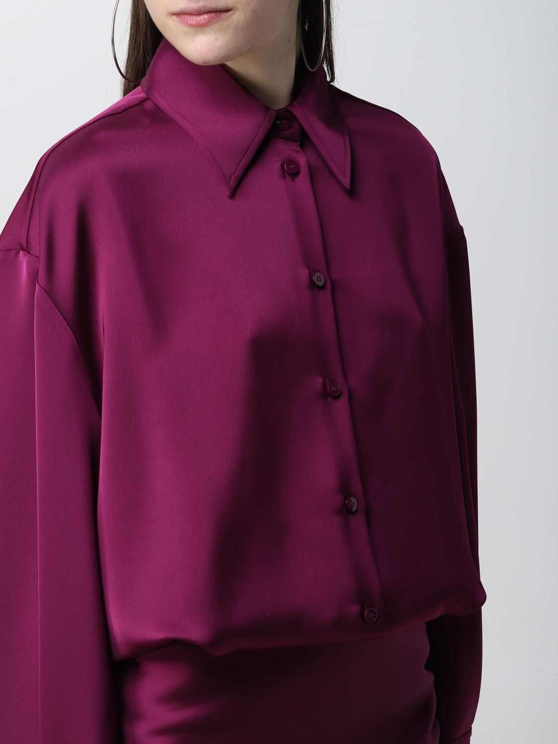 Kleid The Attico: The Attico Damen Kleid violett 4
