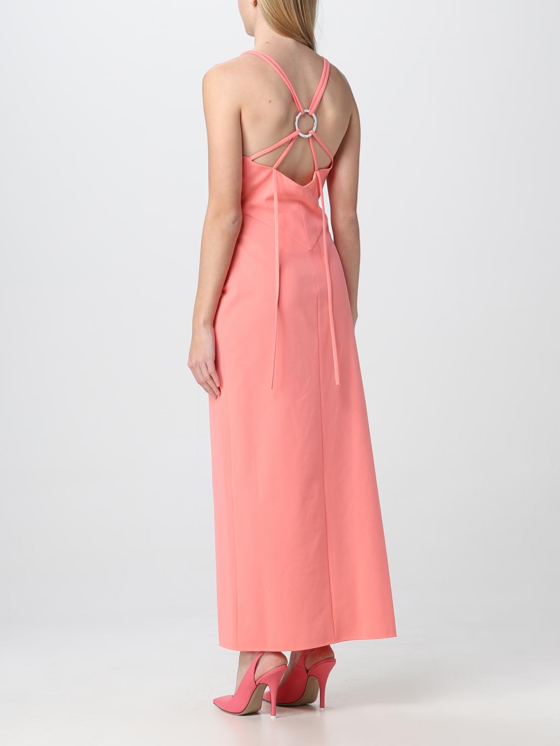 Kleid The Attico: The Attico Damen Kleid lachs 2