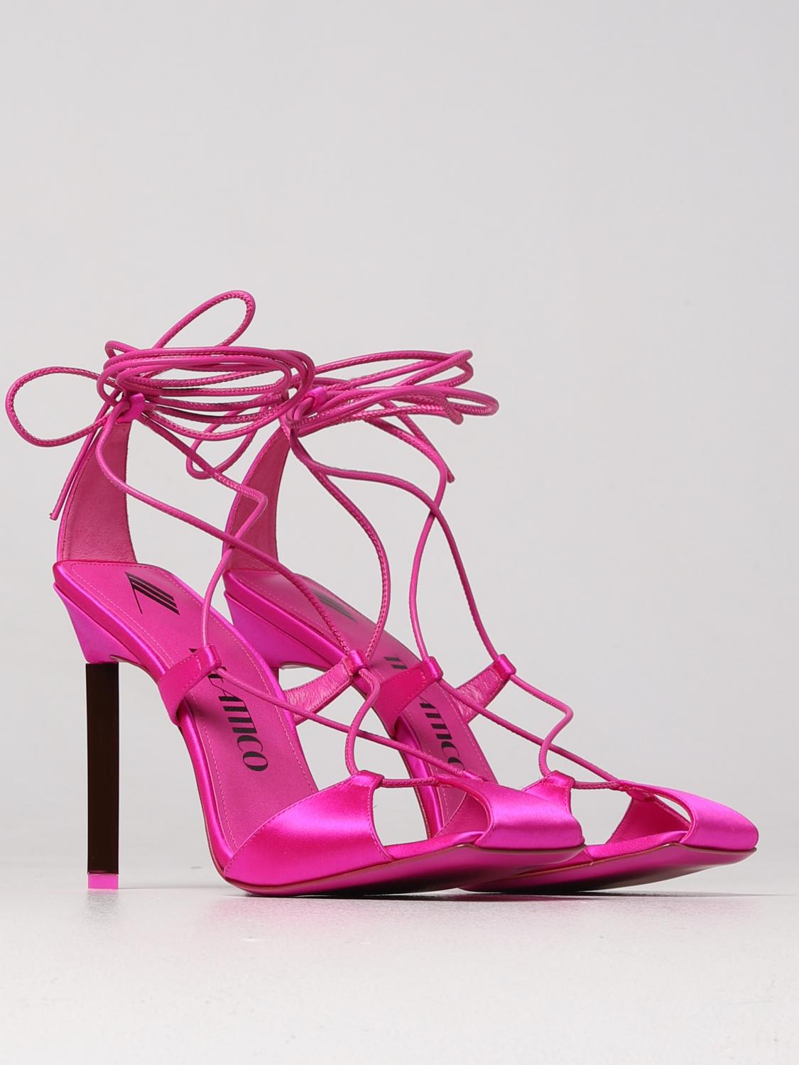 Sandalen mit Absatz The Attico: The Attico Damen Sandalen Mit Absatz fuchsia 2
