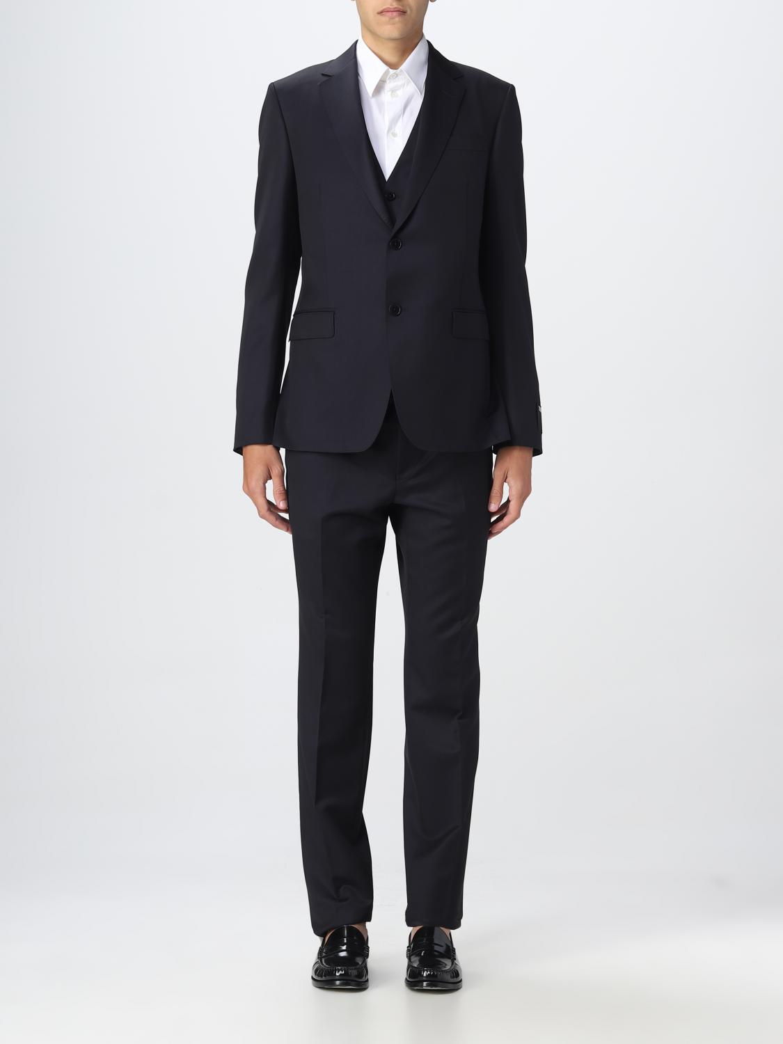 ZEGNA SUIT ZEGNA MEN COLOR BLACK,376645002