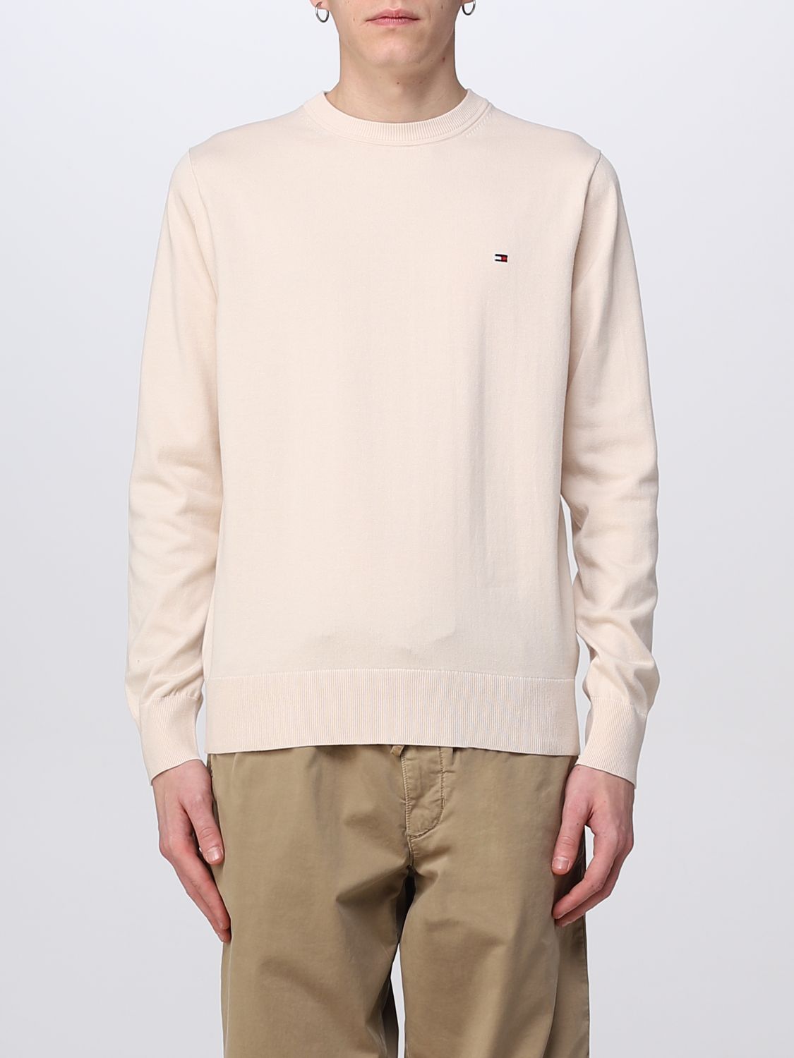 TOMMY HILFIGER: sweater for man - White | Tommy Hilfiger sweater ...