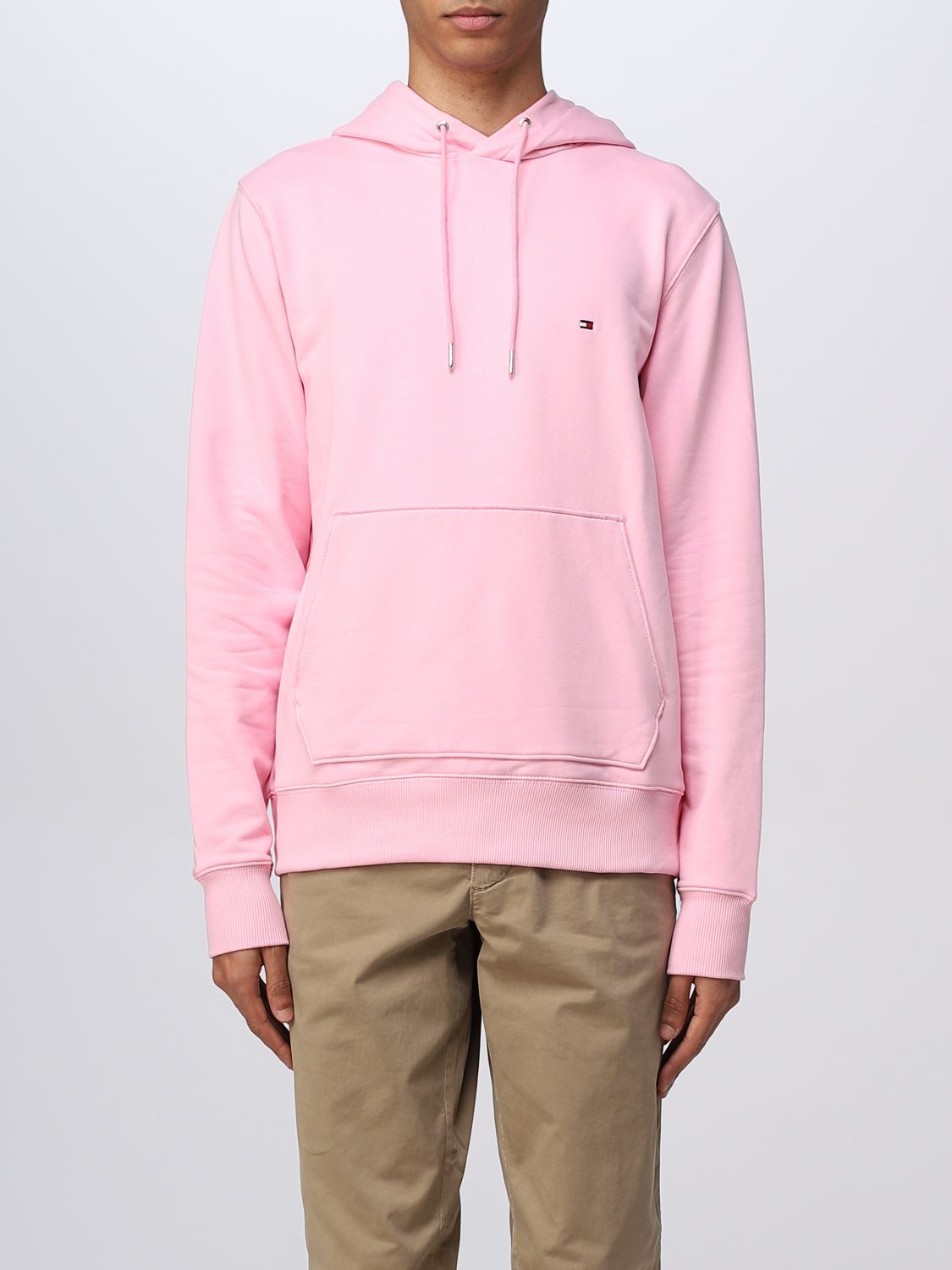 bout los van beweging Tommy Hilfiger Sweatshirt Men In Pink | ModeSens
