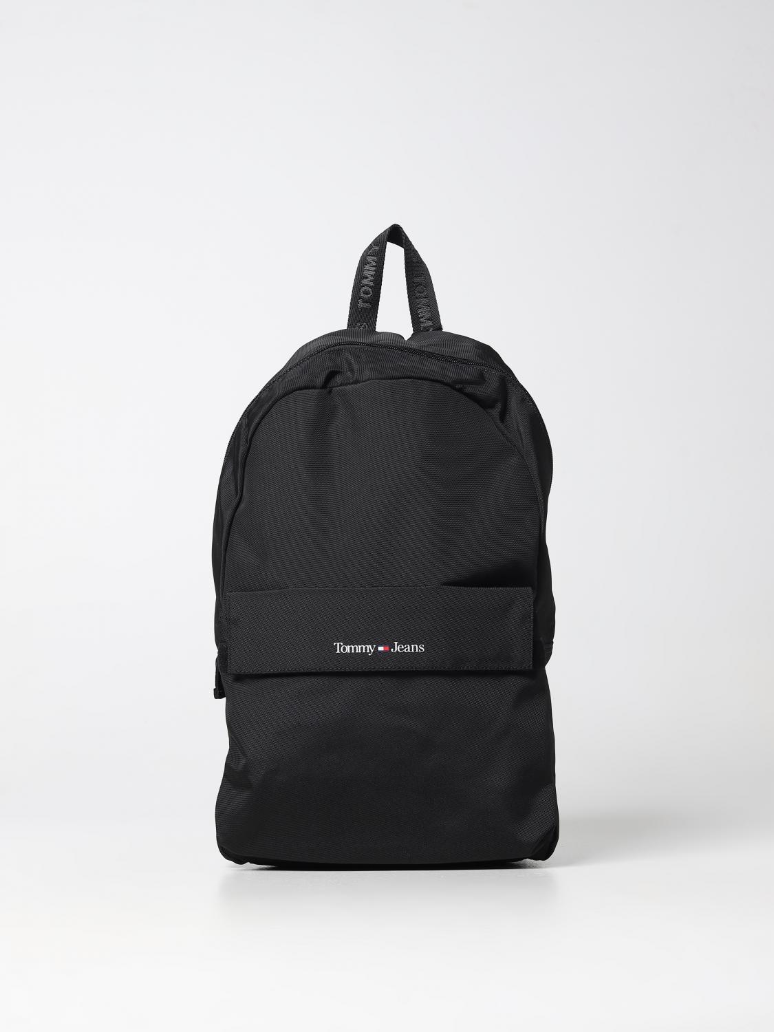 TOMMY JEANS backpack for man Black Tommy Jeans backpack AM0AM08646