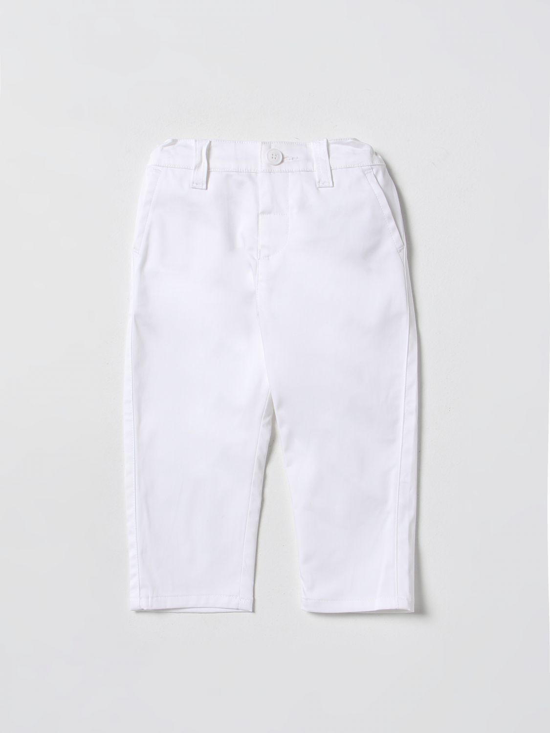 Emporio Armani Babies' Pants  Kids Kids Color White