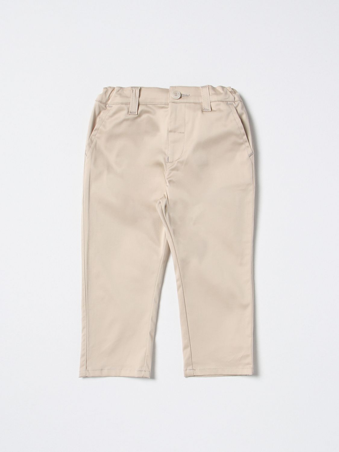 Emporio Armani Babies' Pants  Kids Kids Color Beige