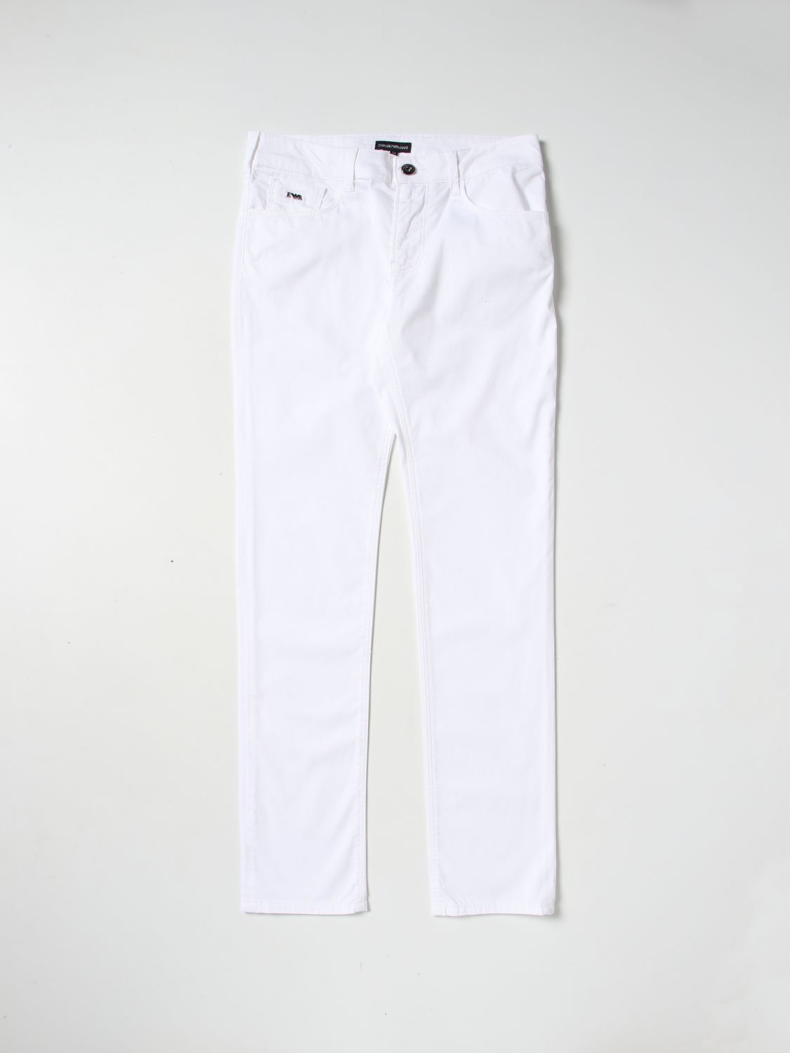 Emporio Armani Trousers  Kids Kids In White