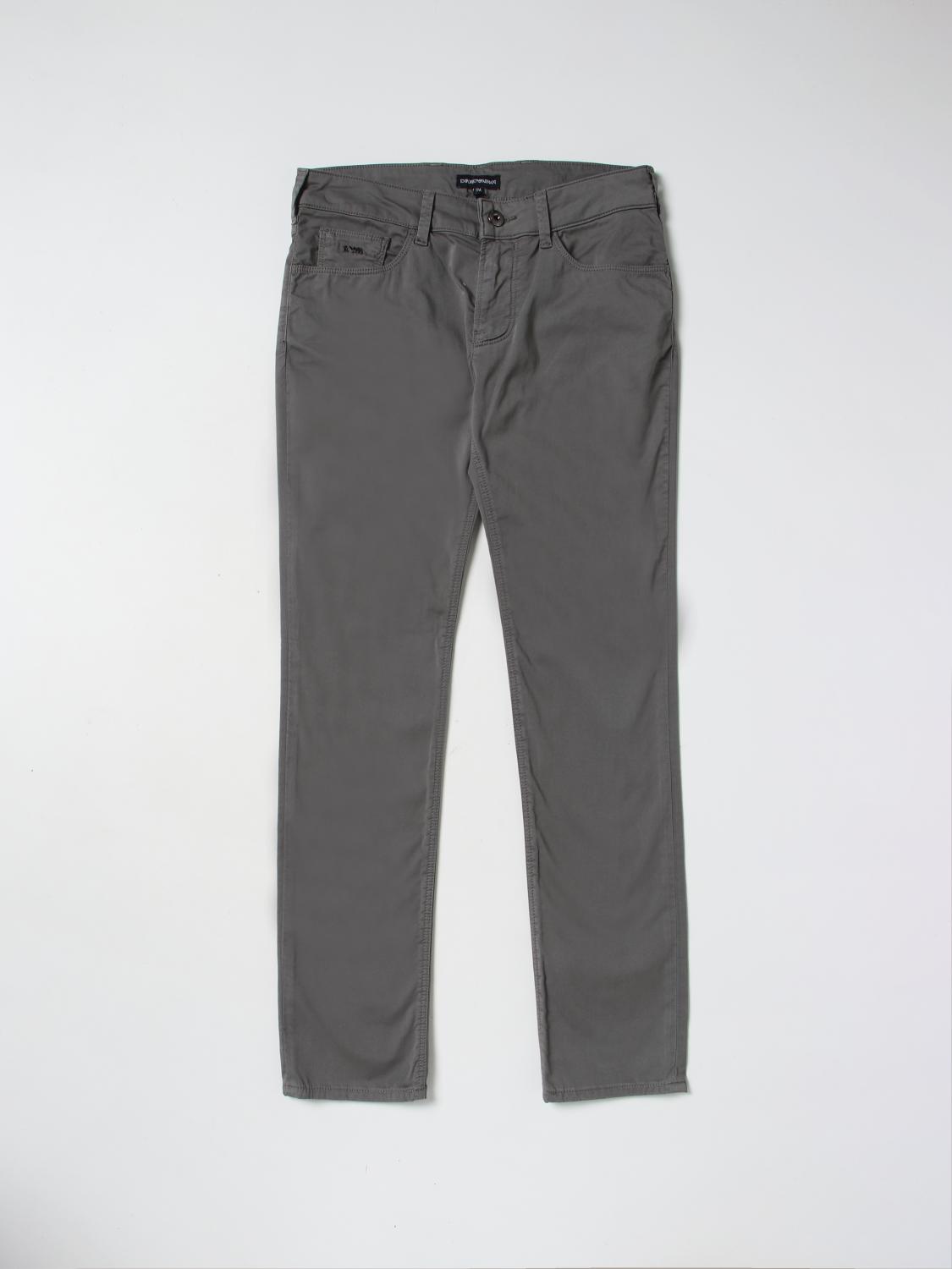 Emporio Armani Pants  Kids Kids Color Grey