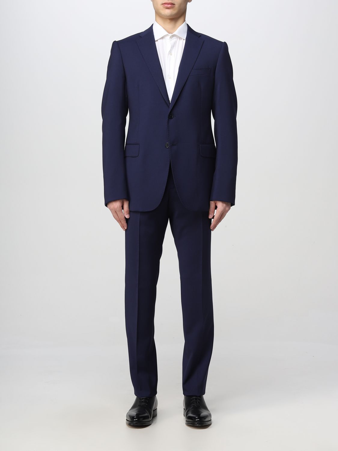 Emporio Armani Suit Men Color Blue | ModeSens