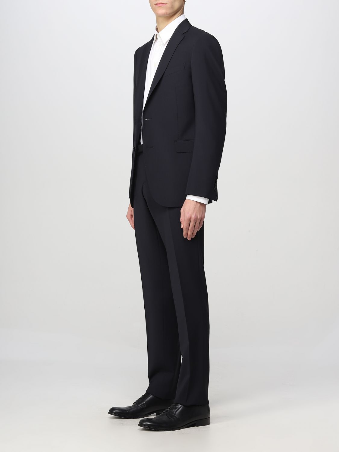 EMPORIO ARMANI: suit for man - Navy | Emporio Armani suit D41VMT01504  online on 