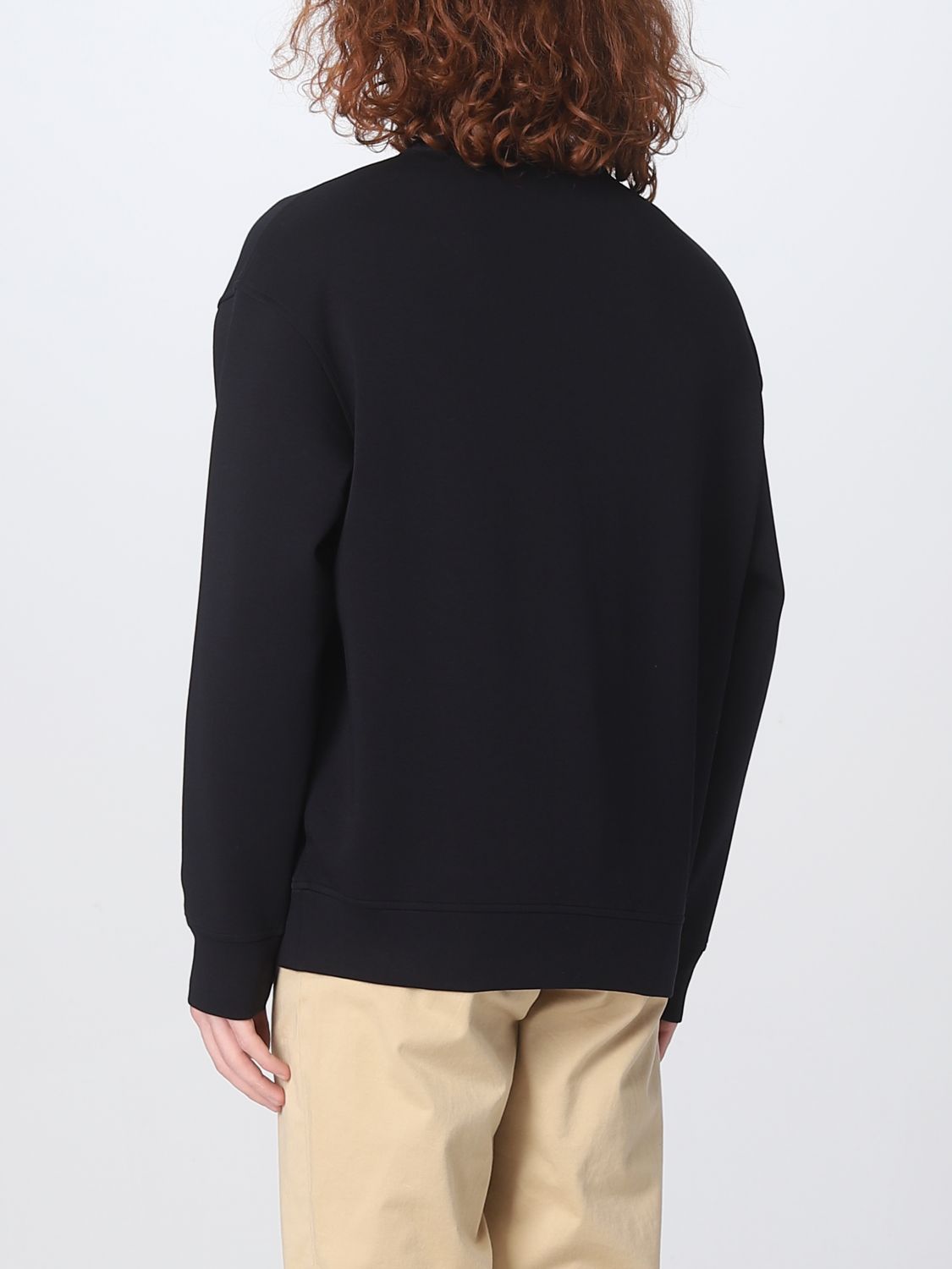Felpa Emporio Armani: Felpa Emporio Armani in misto cotone blue 2