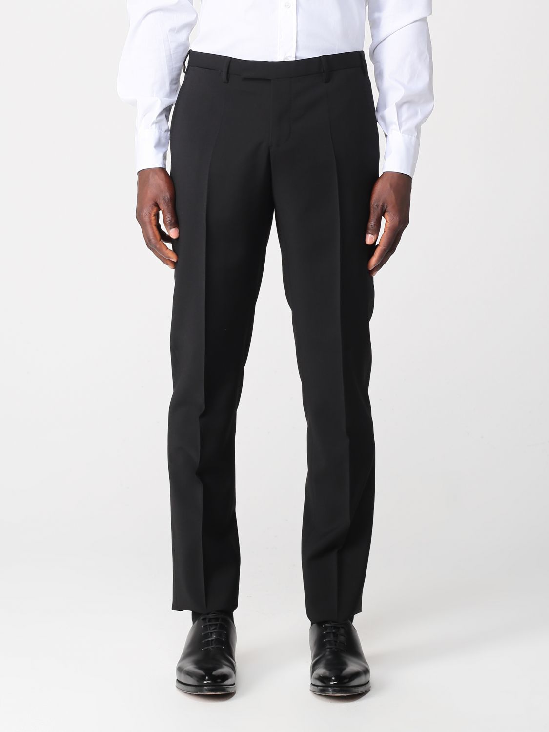 EMPORIO ARMANI: suit for man - Black | Emporio Armani suit D41VMM01504  online on 