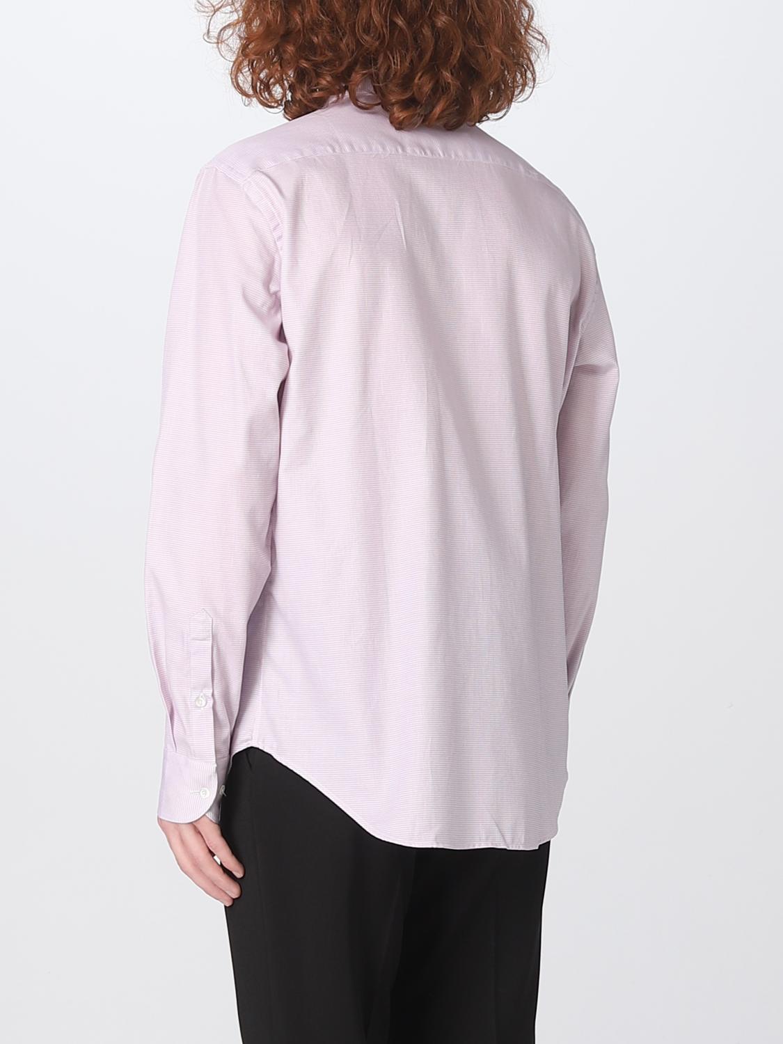 EMPORIO ARMANI: shirt for man - Pink | Emporio Armani shirt D41CM0D1C25  online on 