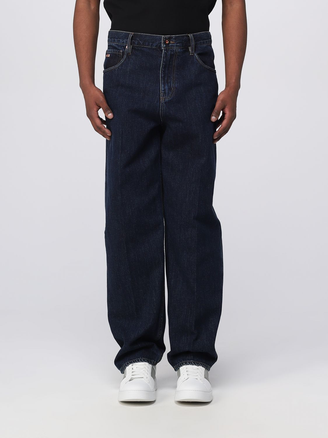 EMPORIO ARMANI: jeans for - Blue | Emporio Armani jeans on GIGLIO.COM