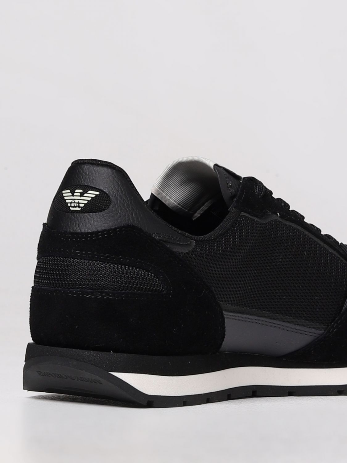 Parana rivier cascade rekken EMPORIO ARMANI: sneakers for man - Black | Emporio Armani sneakers  X4X537XN730 online on GIGLIO.COM
