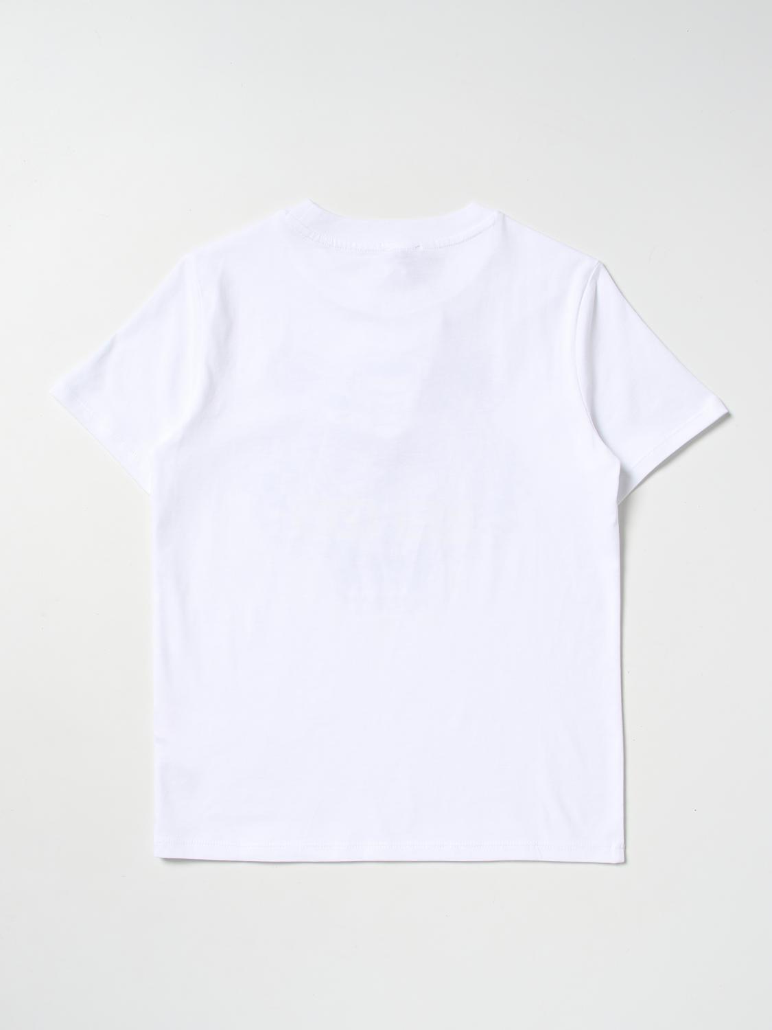 T-shirt Kenzo Junior: T-shirt Kenzo Junior in cotone bianco 2
