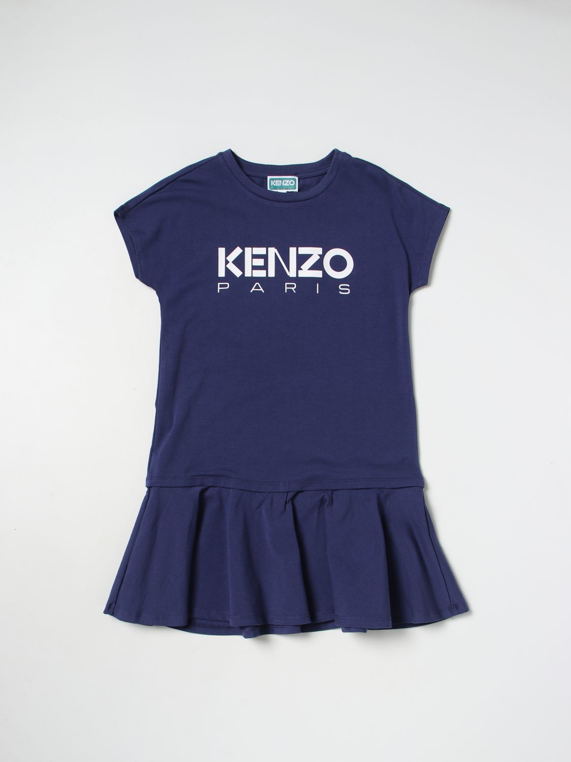 Kenzo Kids' Kleid  Junior Kinder Farbe Blau In Blue