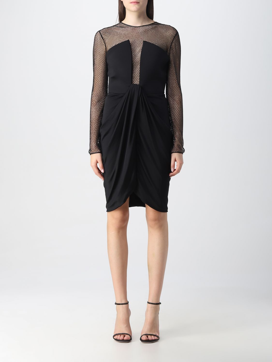 GIORGIO ARMANI: dress for woman - Black | Giorgio Armani dress 6LAA60 ...