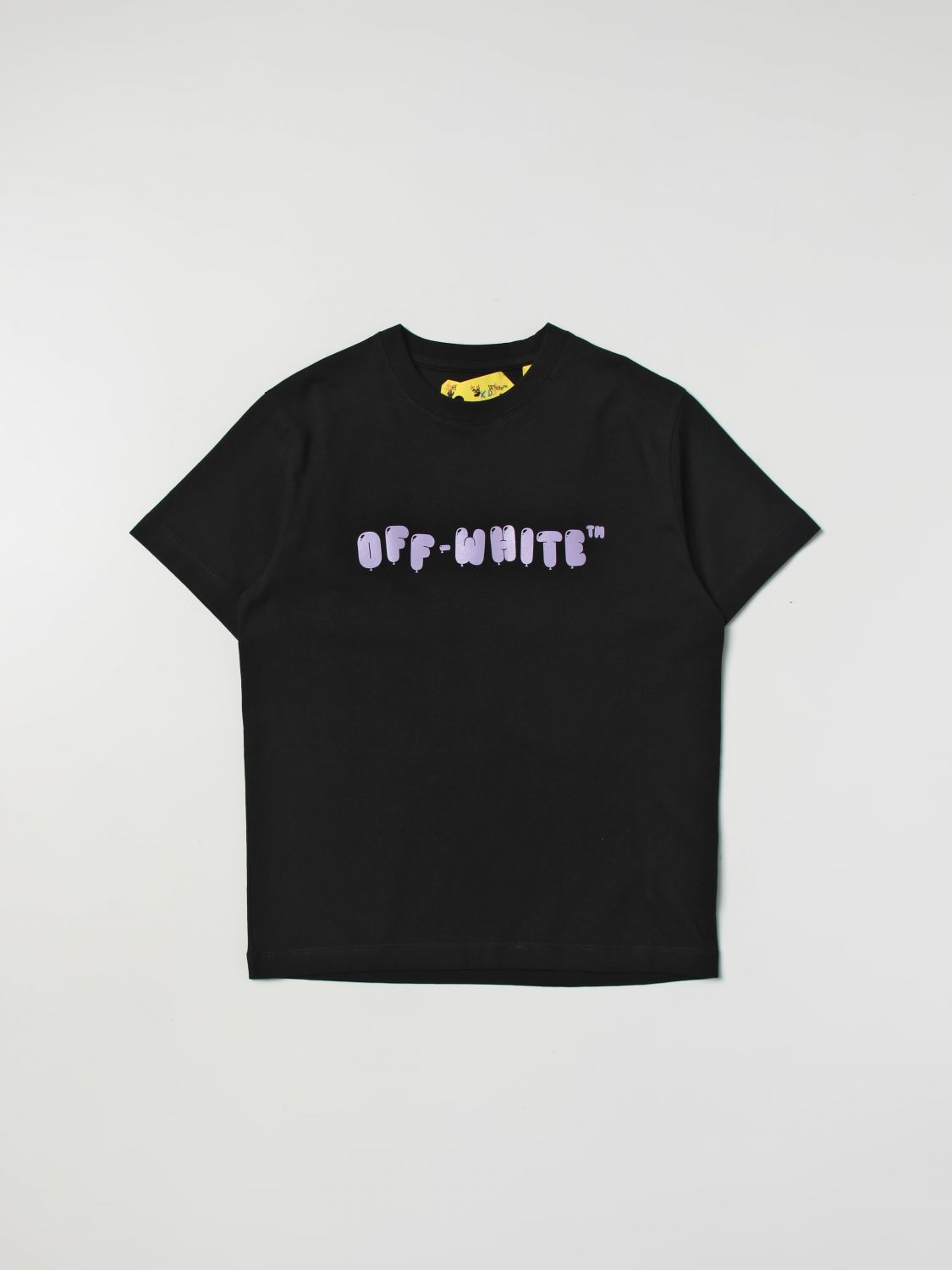 OFF-WHITE black cotton T-Shirt – To Be Outlet