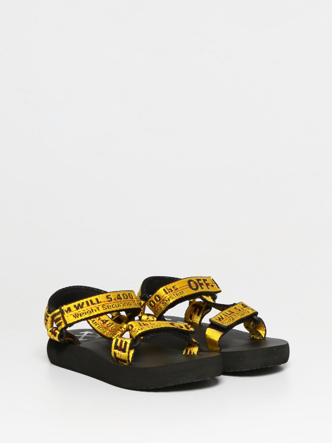 OFFWHITE shoes for girls Yellow OffWhite shoes OGIH001S23FAB001