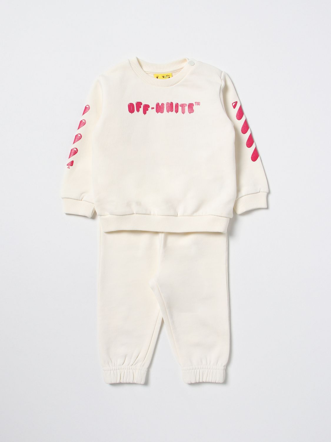 Off-white Babies' 连体衣  儿童 颜色 白色 In White