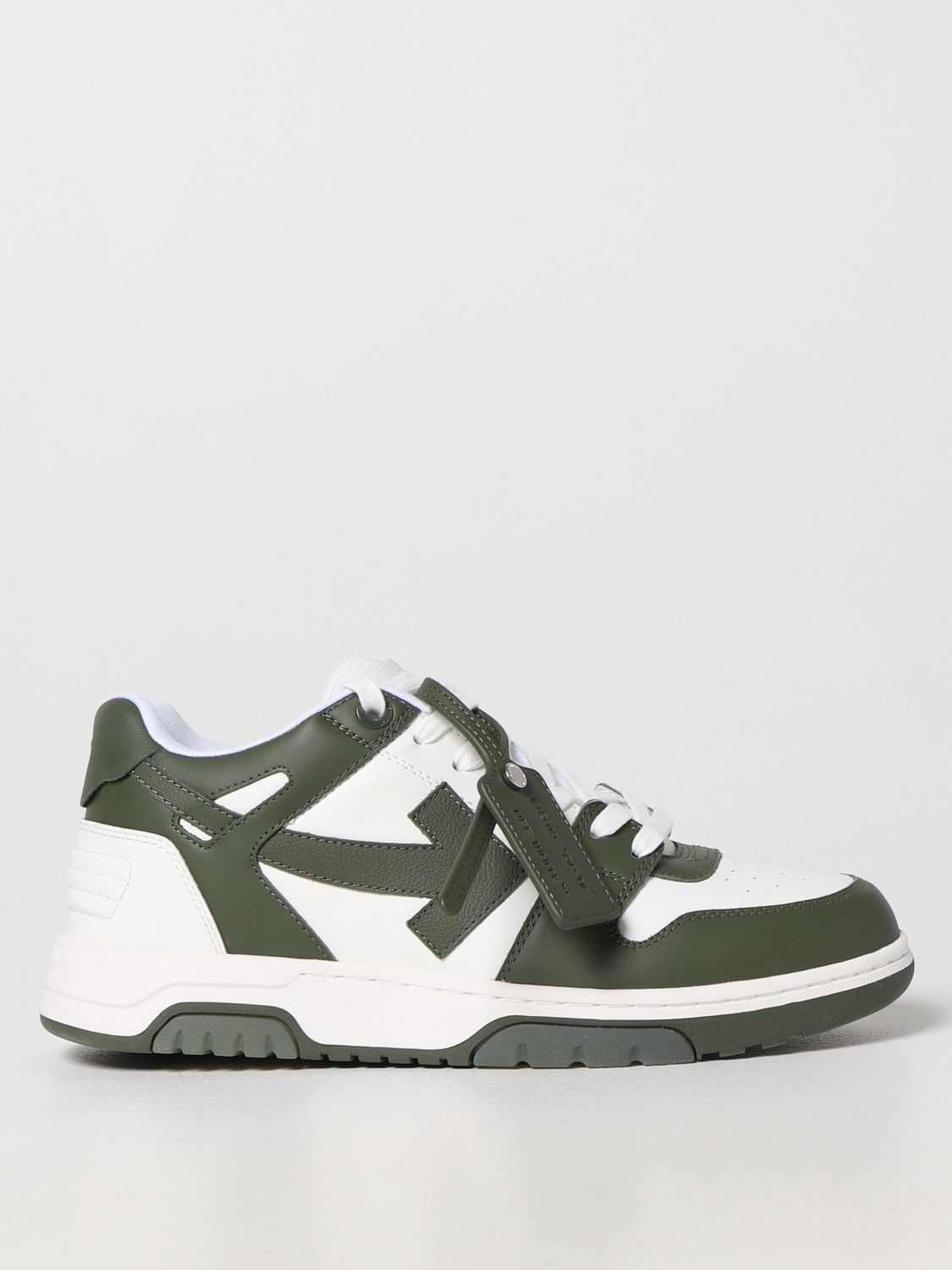 OFF-WHITE: sneakers for man - Green | Off-White sneakers ...