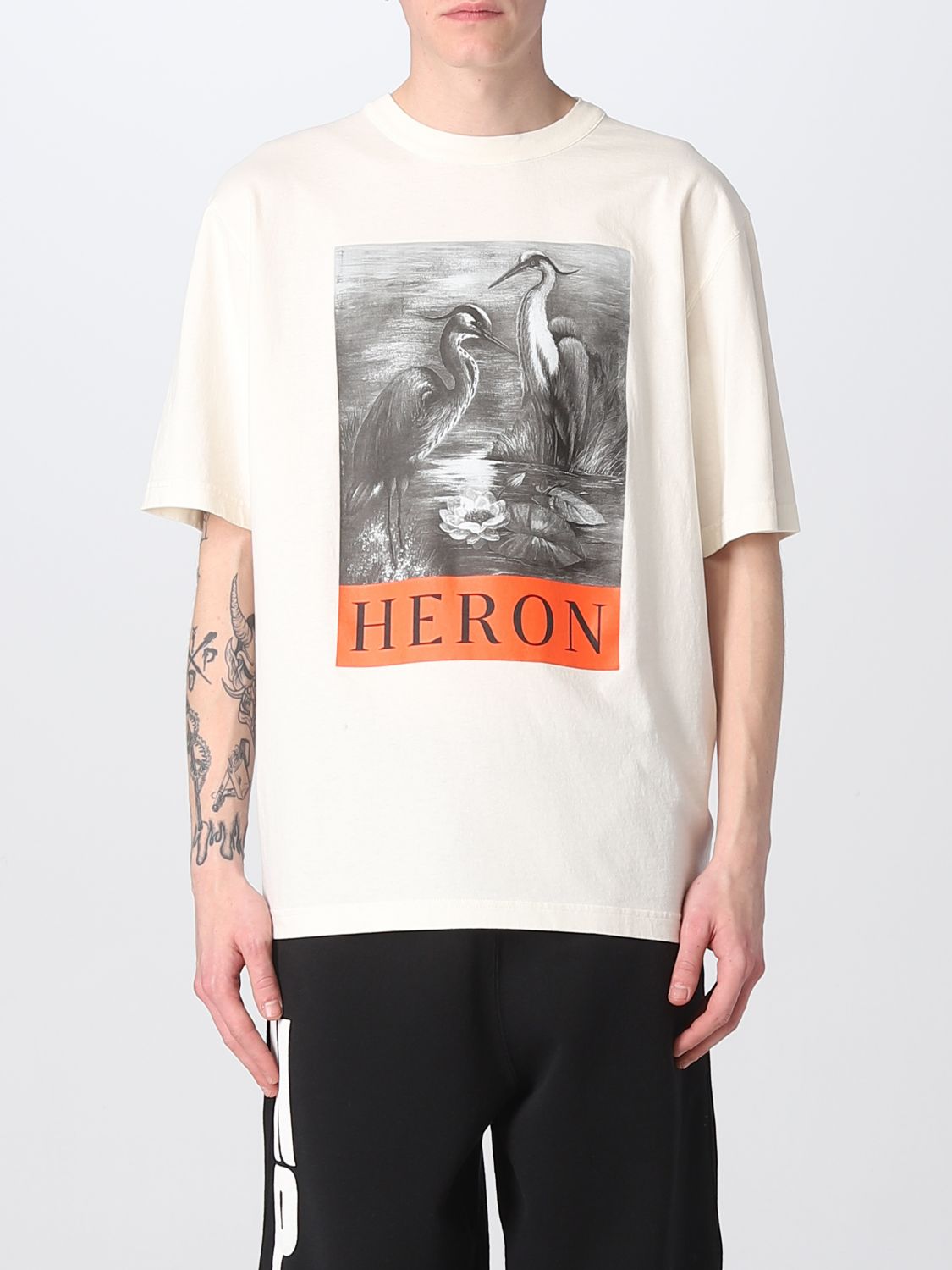 T-shirt Heron Preston: Heron Preston t-shirt for men white 1