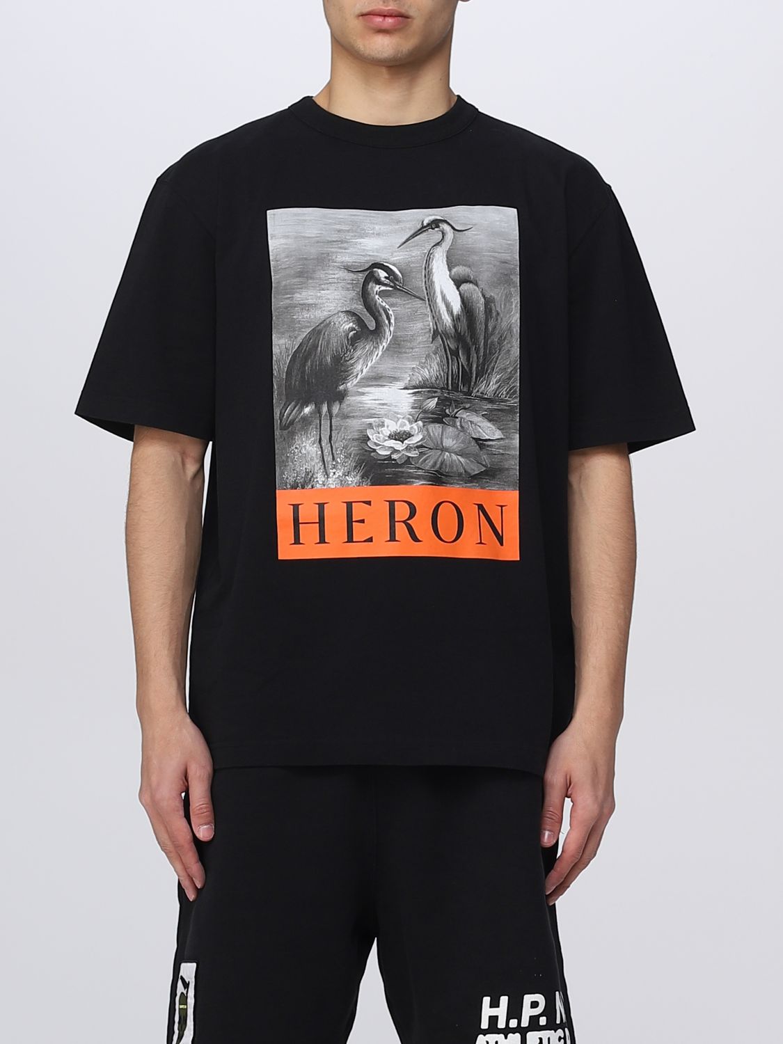 T-shirt Heron Preston: Heron Preston t-shirt for men black 1