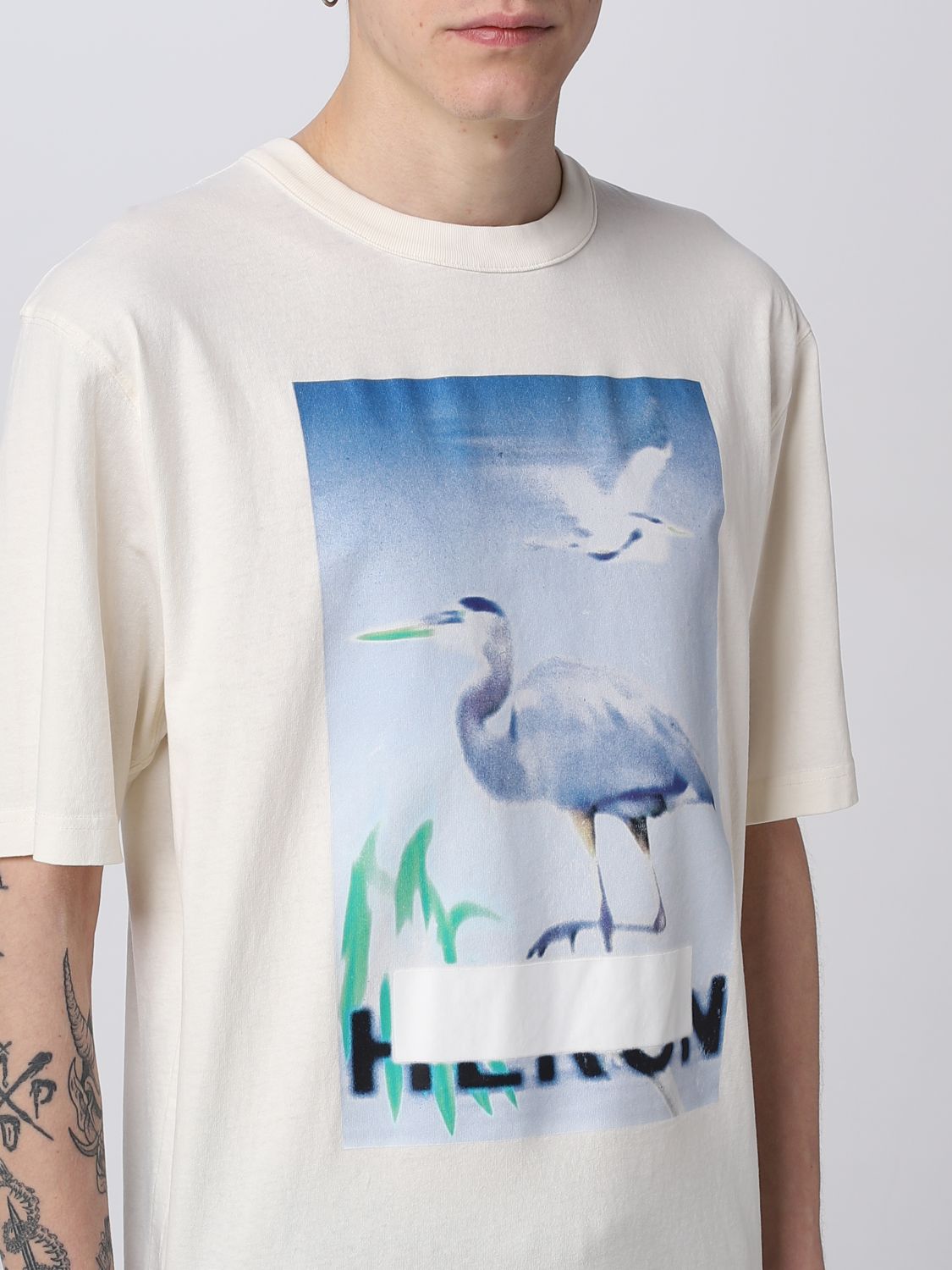 T-shirt Heron Preston: Heron Preston t-shirt for men white 4