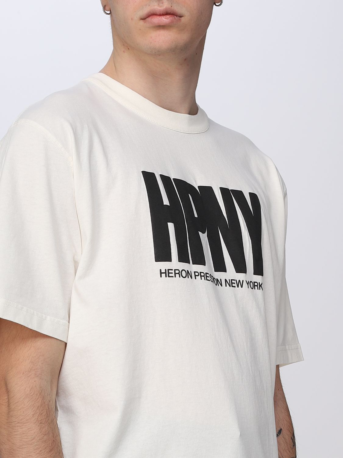 T-shirt Heron Preston: Heron Preston t-shirt for men white 4