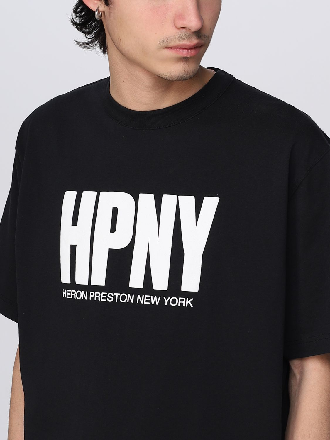 T-shirt Heron Preston: Heron Preston t-shirt for men black 4