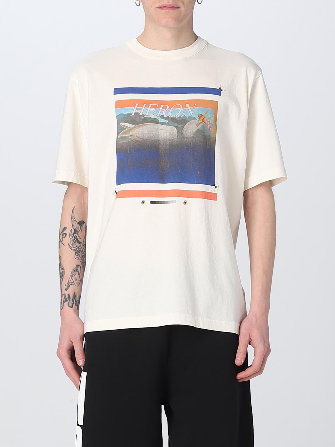 T-Shirt HERON PRESTON Men colour White