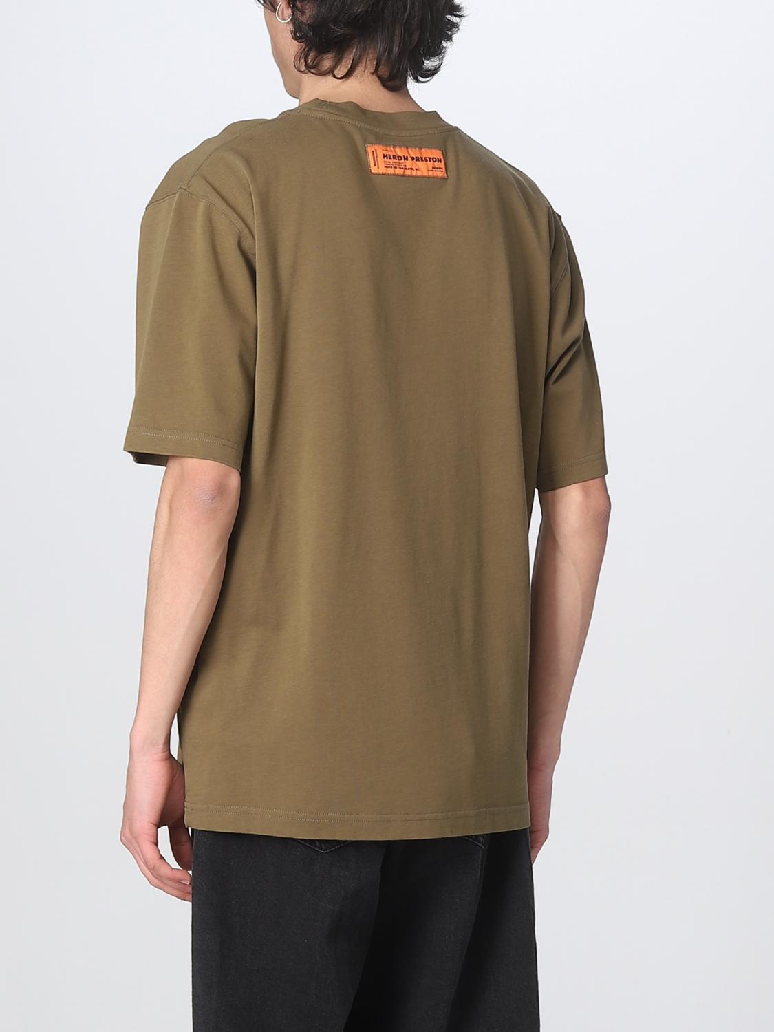 T-shirt Heron Preston: Heron Preston t-shirt for men olive 2