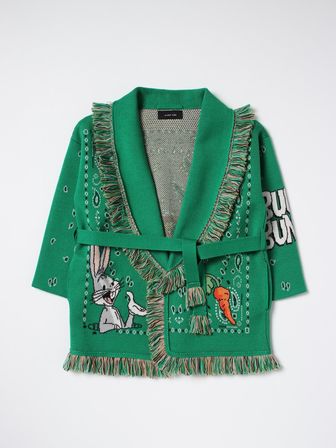 Alanui Sweater  Kids Color Green