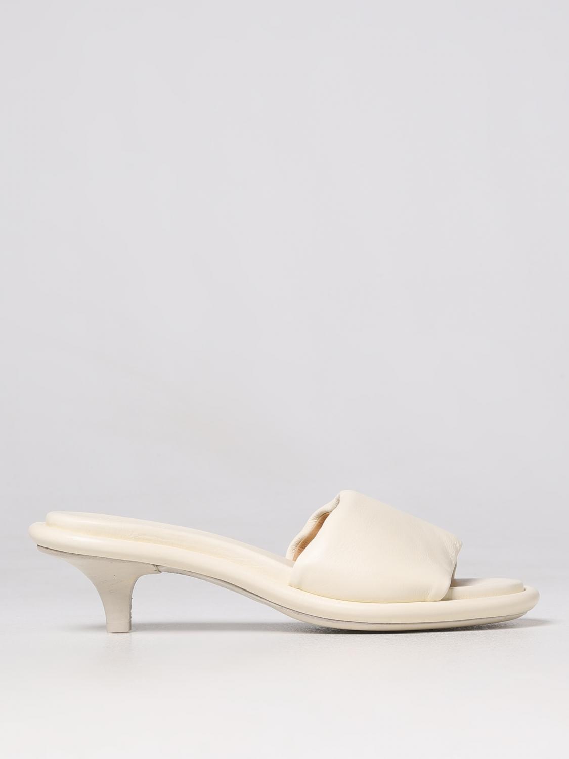 Marsèll Marsell Mules In Leather In Yellow Cream