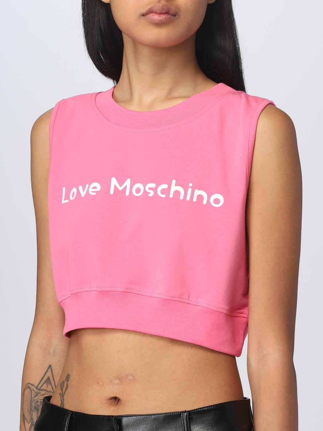 LOVE MOSCHINO top for woman Fuchsia Love Moschino top W4H8001E1951