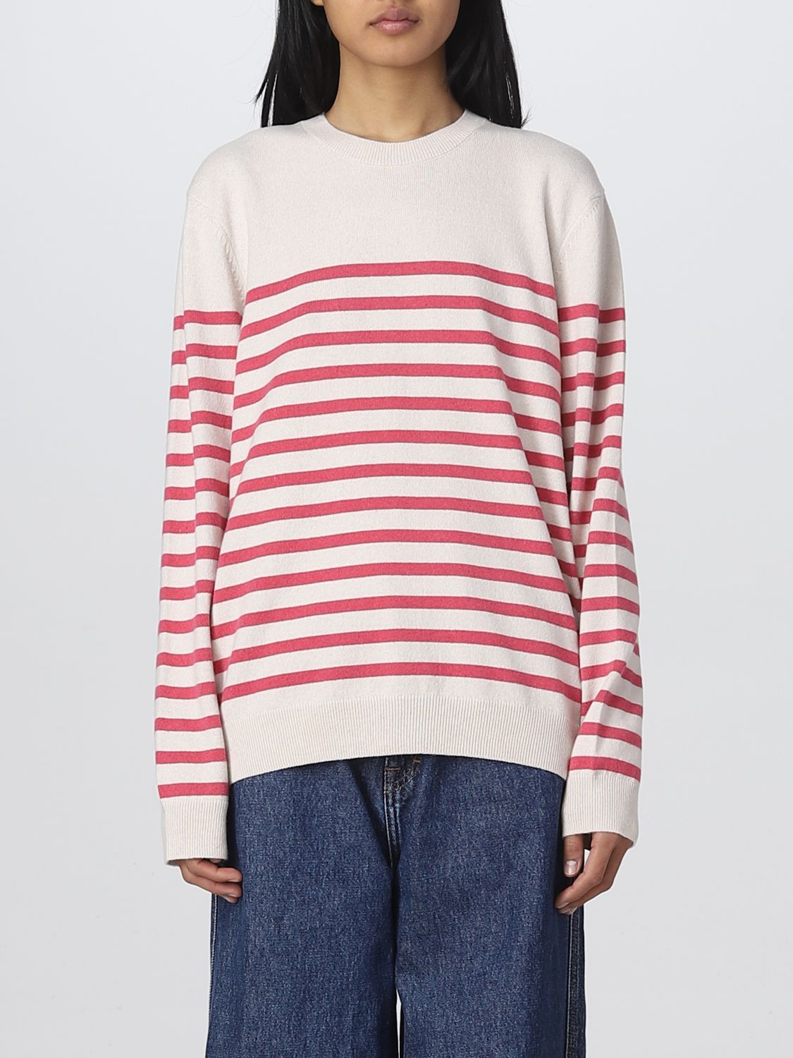 Shop Apc Sweater A.p.c. Woman Color Beige