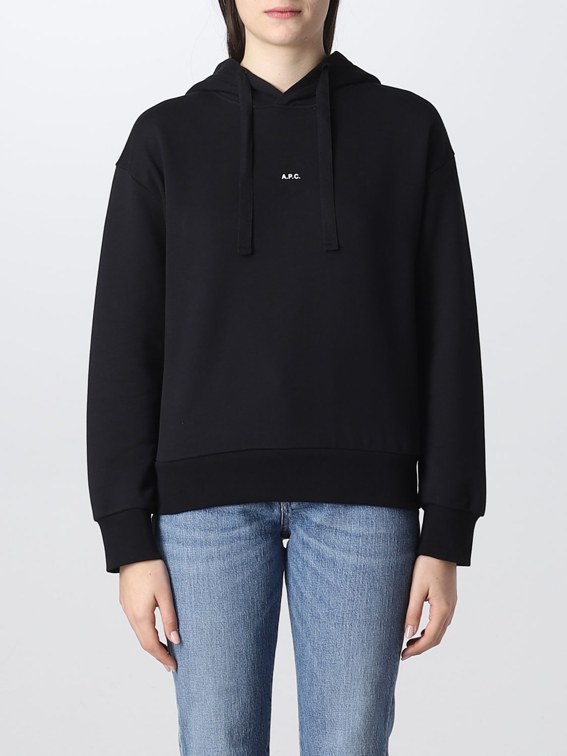 Apc Sweatshirt A.p.c. Woman In Black
