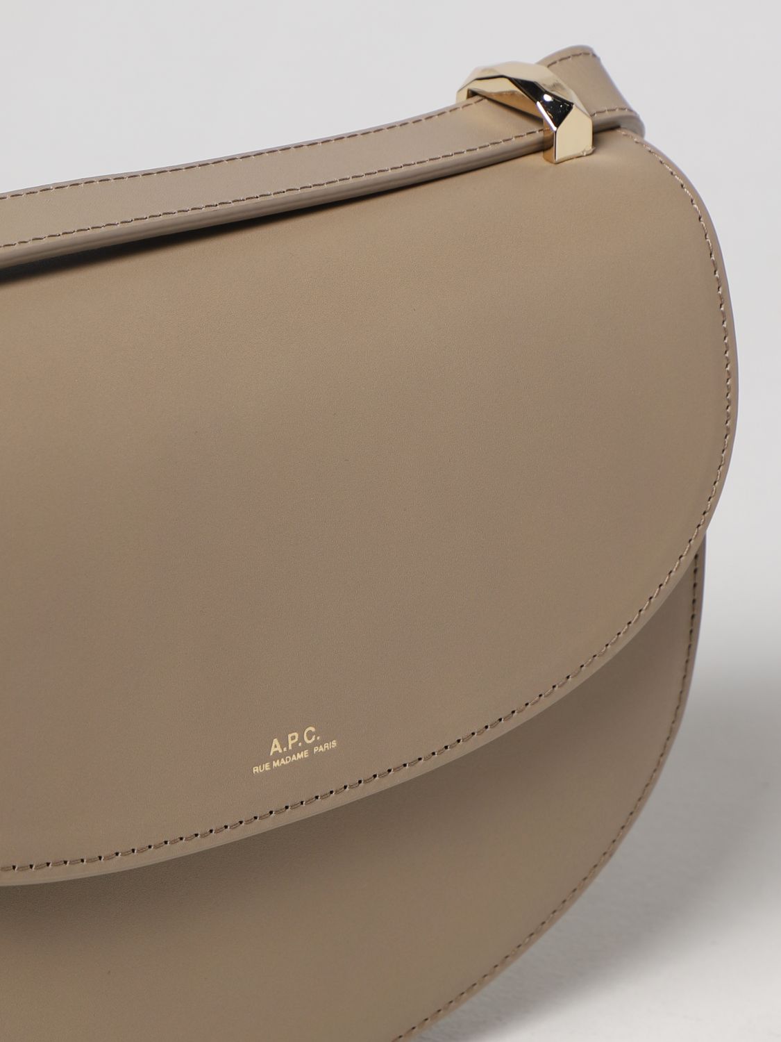 A.P.C. crossbody bags for woman Beige A.p.c. crossbody bags